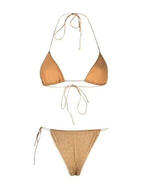 OSEREE 
Glitter Lurex Bikini Set